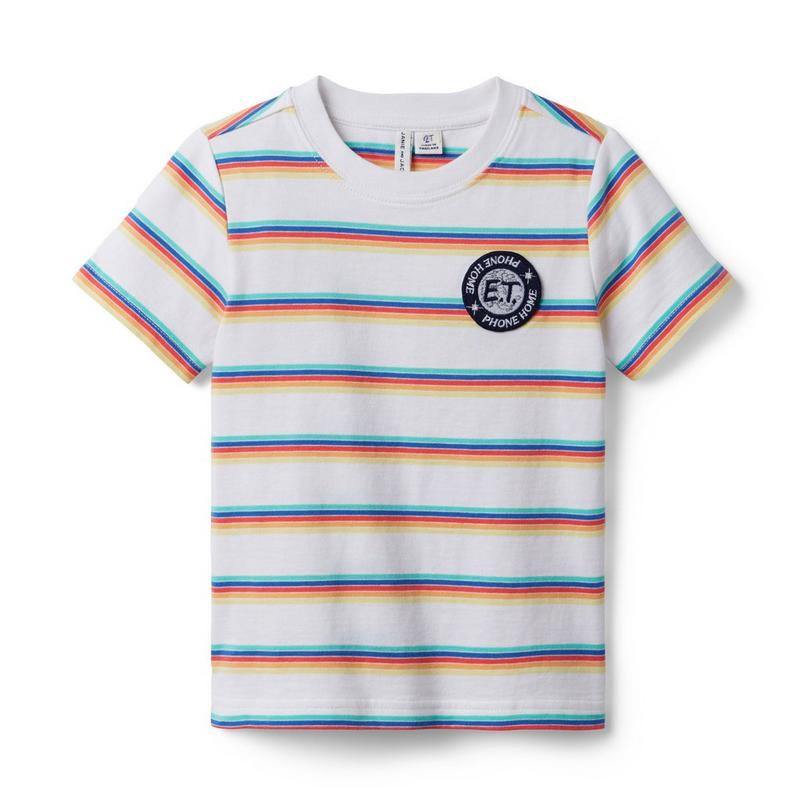 E.T. Striped Patch Tee - Janie And Jack